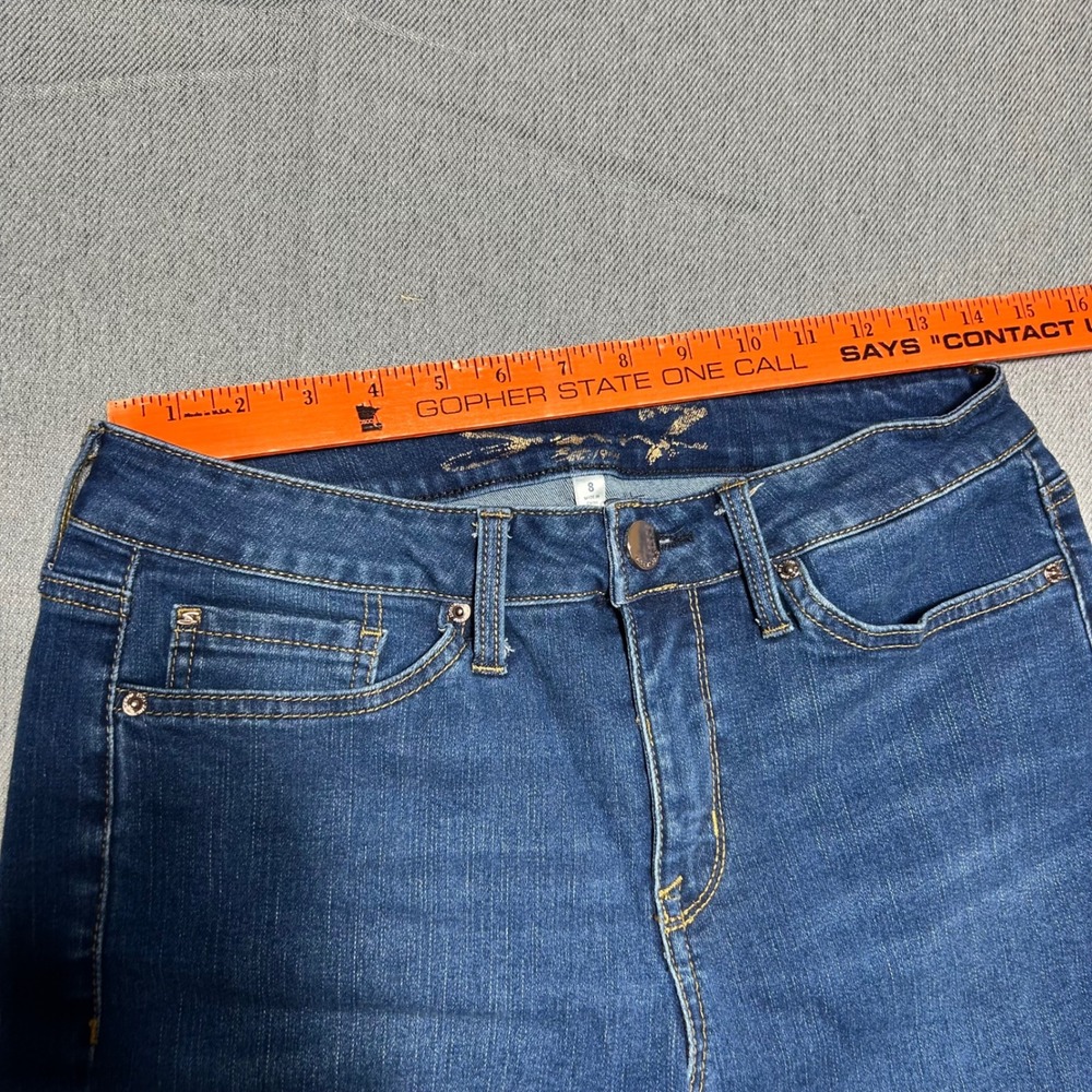 Seven7 Bermuda Shorts Womens Size 8 Blue Black Denim 3 Pair Bundle Jorts - Picture 4 of 16